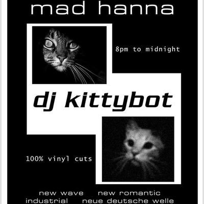 A poster for en event, DJ night