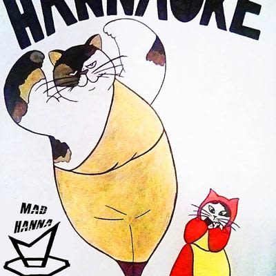 Flyer for Sunday night karaoke at Mad Hanna, known as 