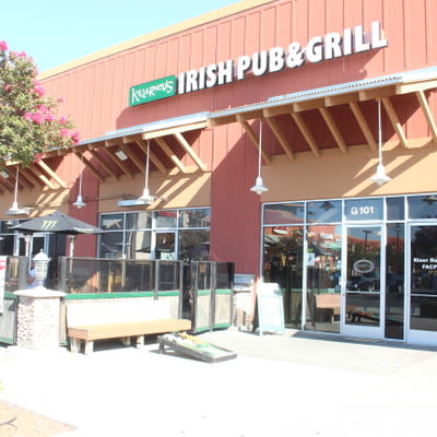 Exterior, pub entrance