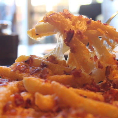 Loaded Fries with cheese and bacon