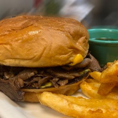 Mushroom Swiss Burger