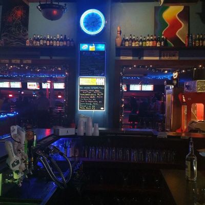 Back bar.
