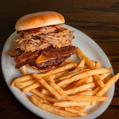 Irish BBQ Bacon Cheeseburger