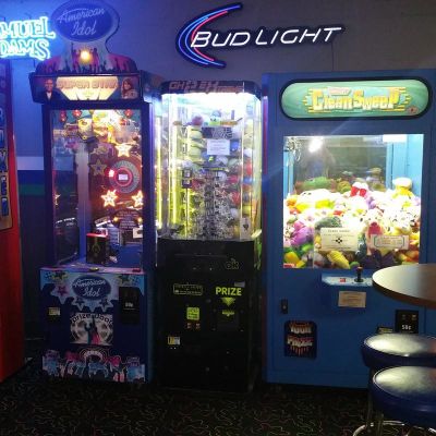 Arcade machines.