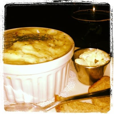 The soup and salad combo meal
