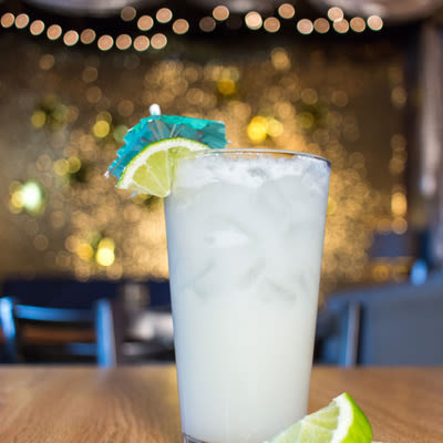 Cocktail served