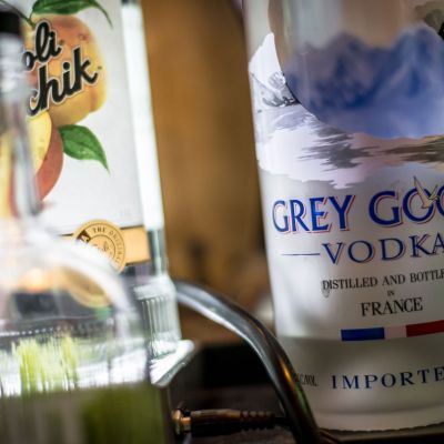 Grey Goose Vodka.