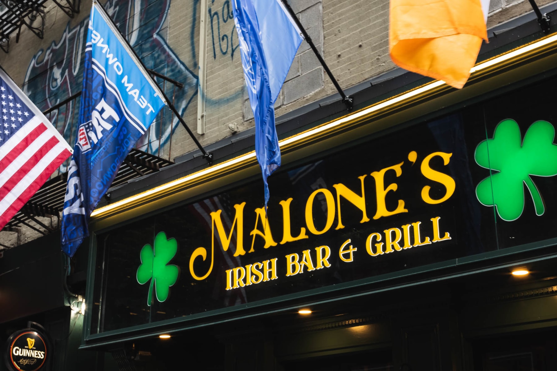 Must-Try Irish Pub in Turtle Bay, NY | Malone's