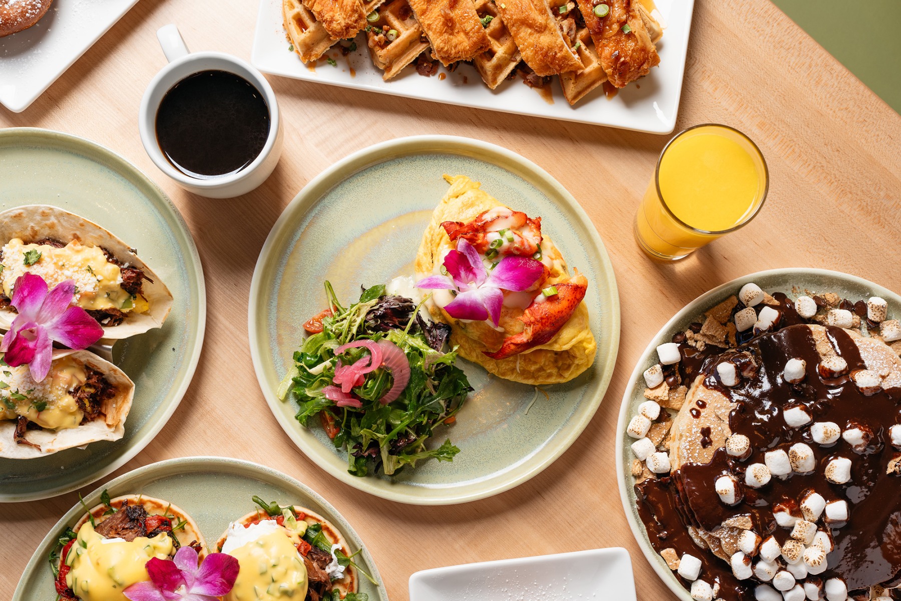 Egg Posh · Restaurant Website Photography