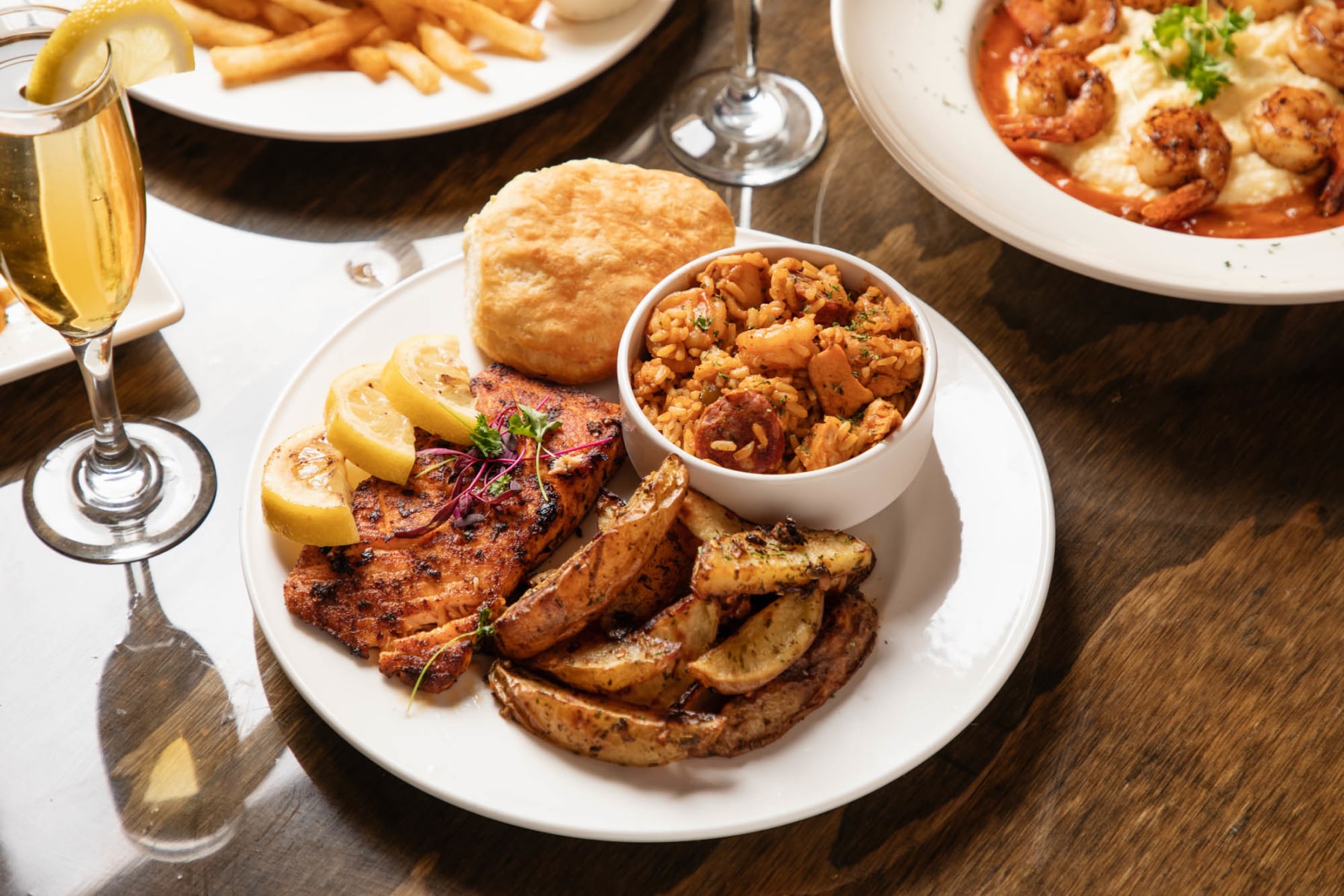 zesty creole · Restaurant Website Photography